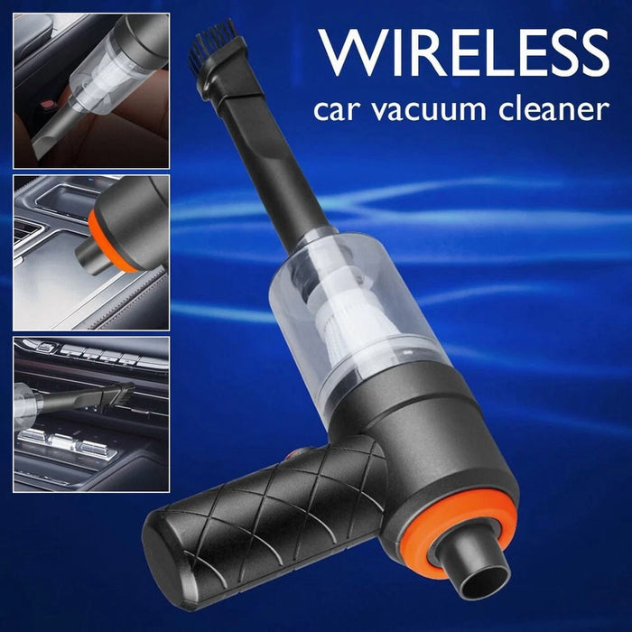 2 in 1 Handheld Cordless Vacuum Cleaner Home & Car Dust Blower Mini Air Duster, 2 Pack