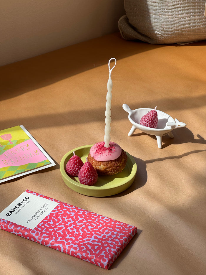 Beeswax Twisted Birthday Candles