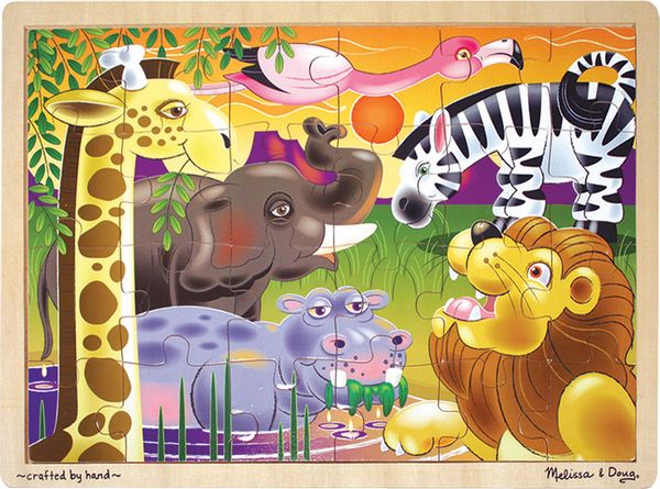 African Plains Puzzle (24 pc)