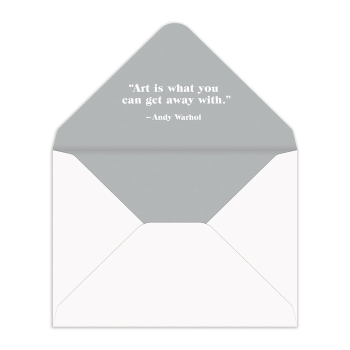 Andy Warhol Pop Art Notecard Set Greeting Cards Galison