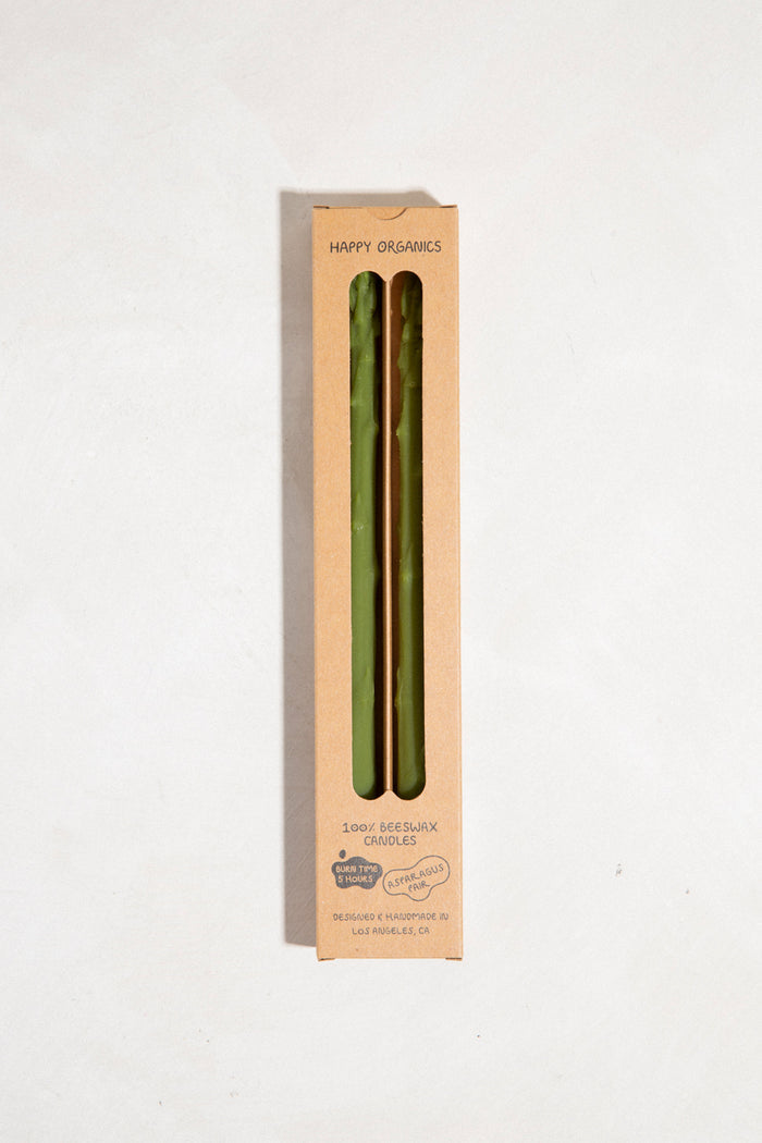 Asparagus Taper Candles
