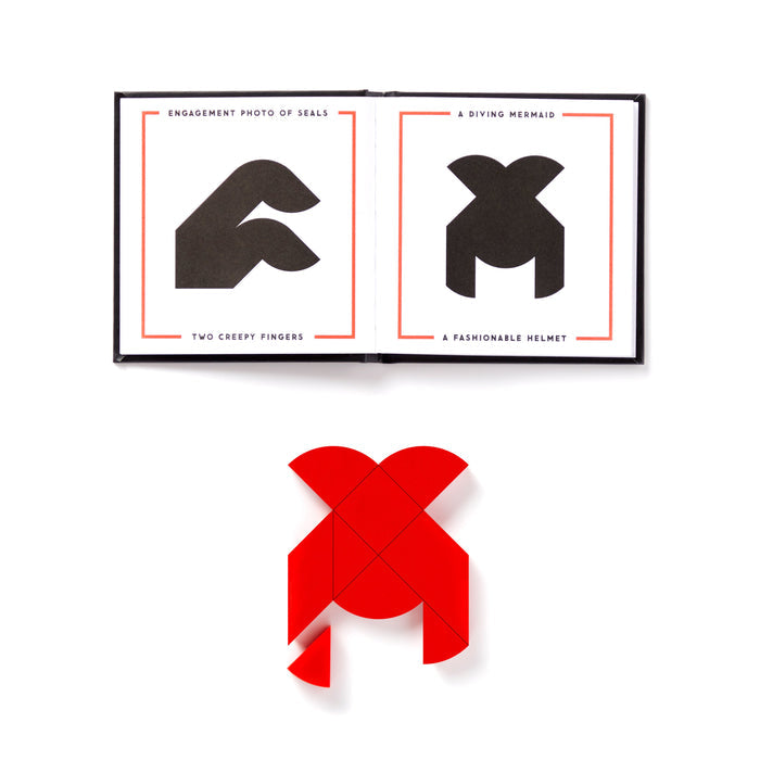 At First Sight Tangram Puzzle Galison