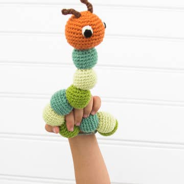Baby Rattle - Caterpillar