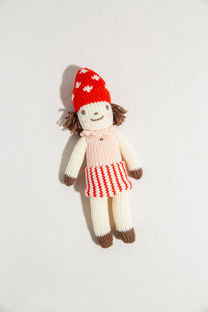 Baby Rattle - Pippa Mushroom