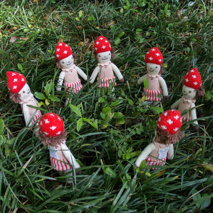 Baby Rattle - Pippa Mushroom