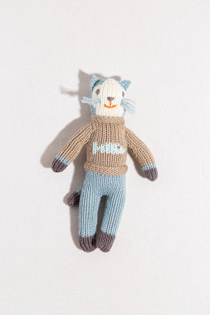 Baby Rattle - Sardine Cat