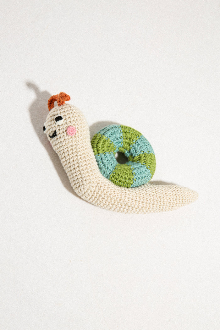 Baby Rattle - Snail