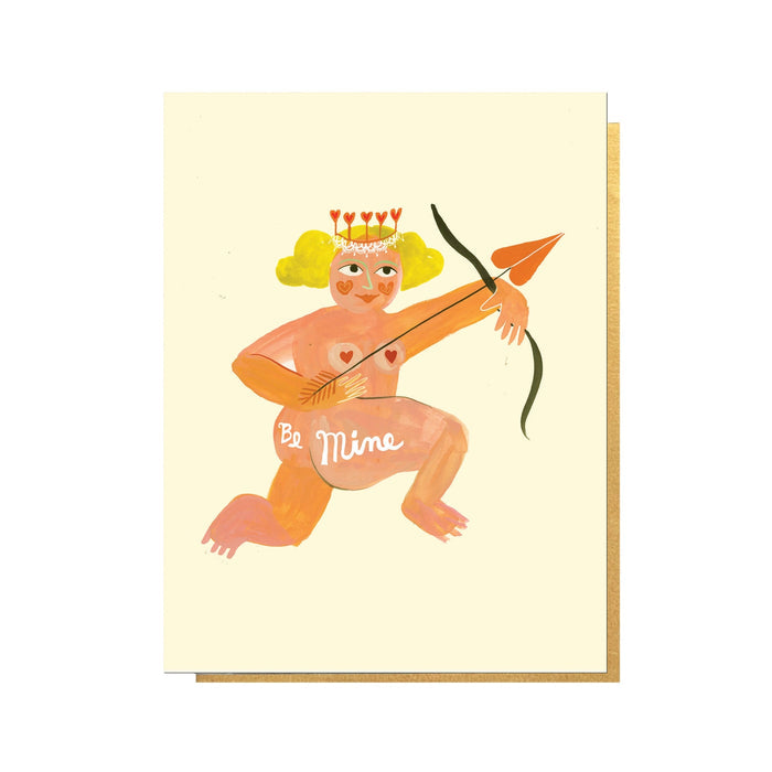 Be Mine Cupid Greeting Card
