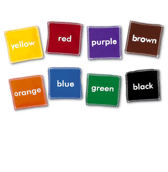 Beanbags Colors Set of 8 5"x5"