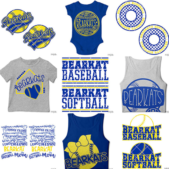 Bearkats Everything Spirit Bundle | SVG DXF EPS PNG Cut Files
