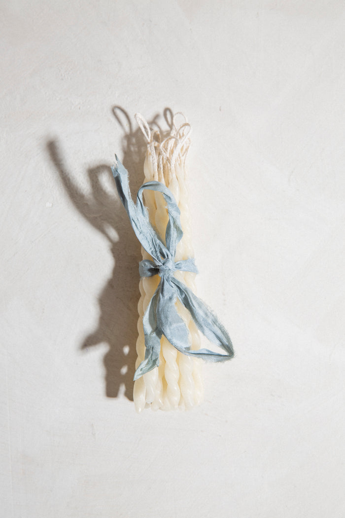 Beeswax Twisted Birthday Candles