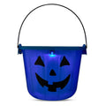 Blue Light-Up Halloween Bucket