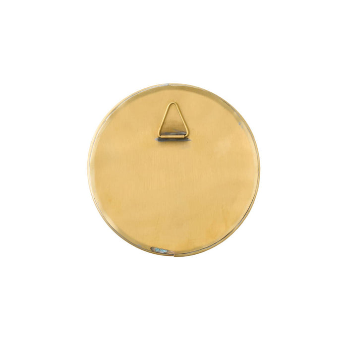 Brass Framed Mirror