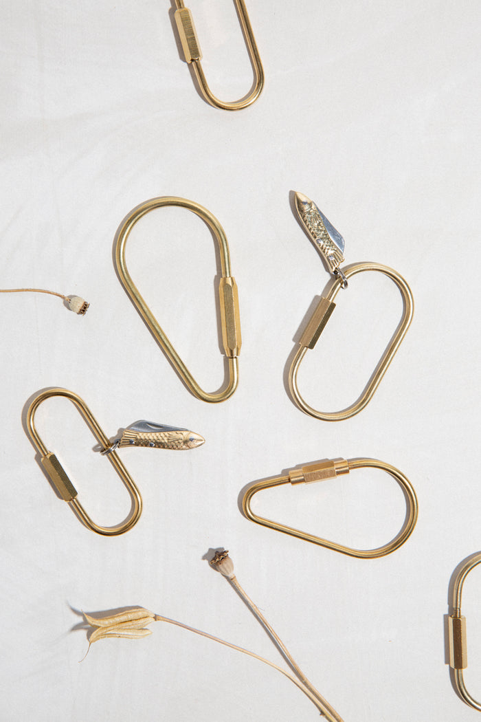 Brass Key Ring
