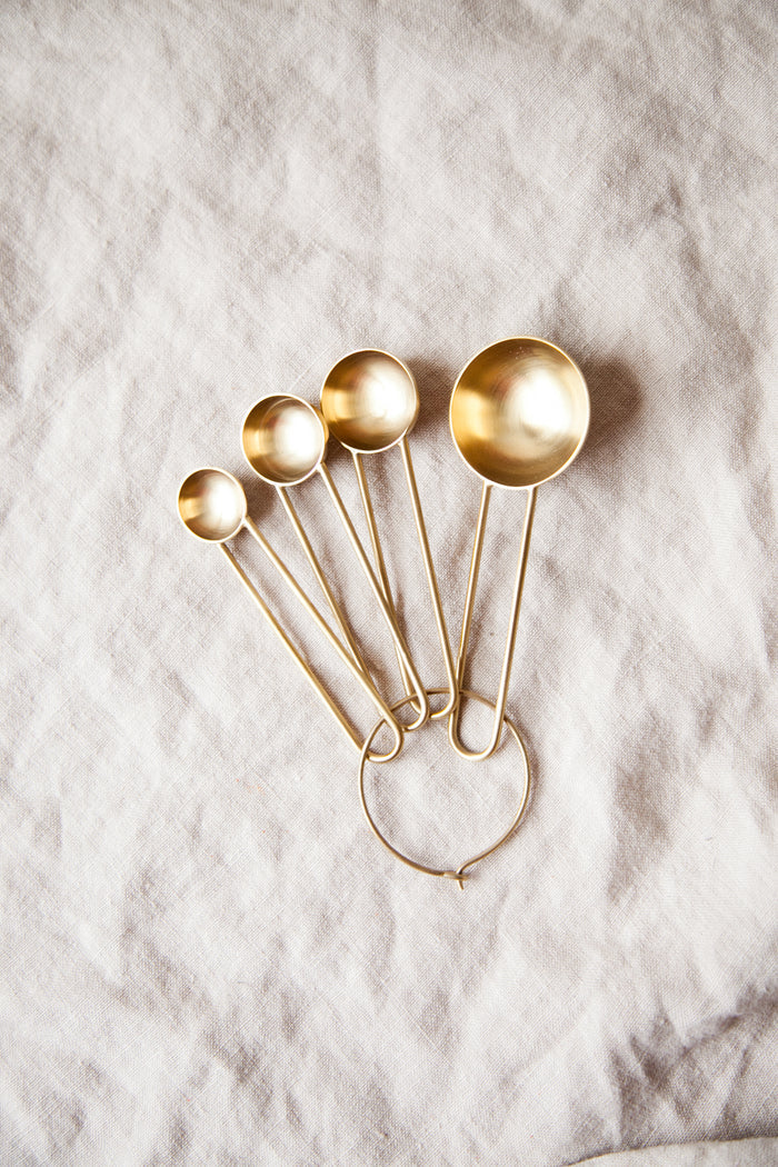 Brass Measuring Spoons