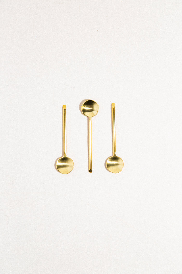 Brass Salt Spoon