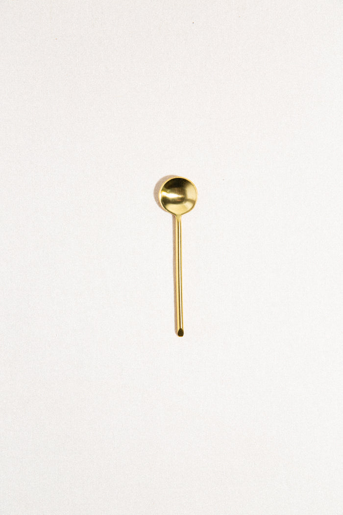Brass Salt Spoon