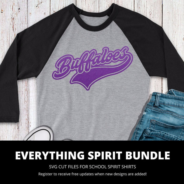 Buffaloes Everything Spirit Bundle | SVG DXF EPS PNG Cut Files
