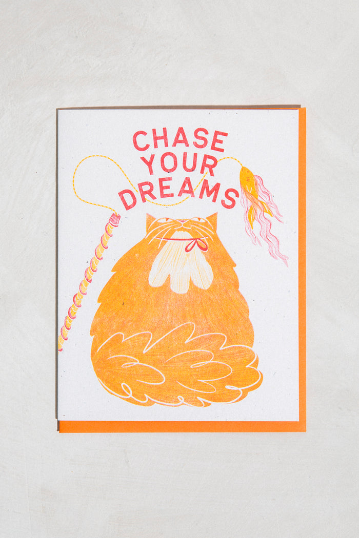 Chase Your Dreams Greeting Card