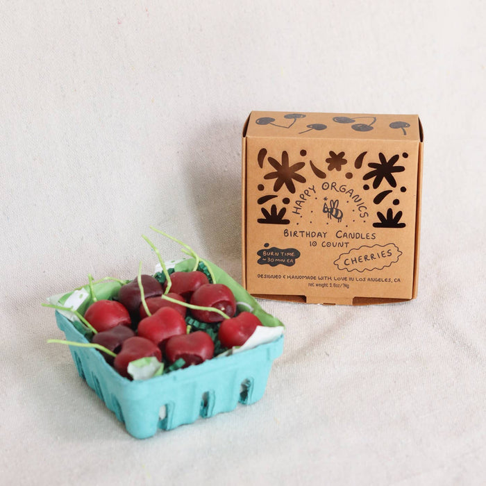 Cherry Beeswax Candles