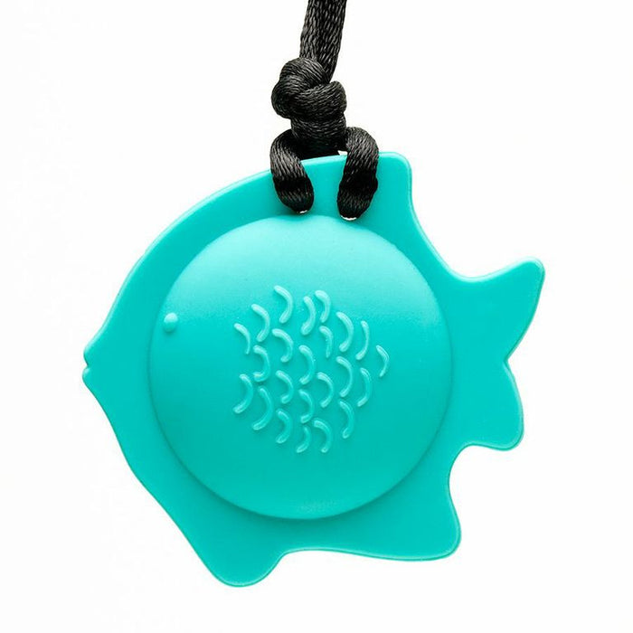 Chewy Fish Pendant - Blue