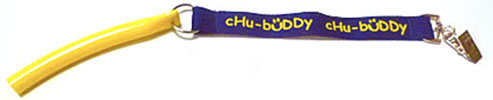 ChuBuddy Tube for Aggressive Chewers - Yellow - 1/2 in