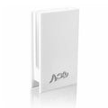 White classic matchbox holder with decorative script logo, ideal for Shabbat candle lighting and table decor