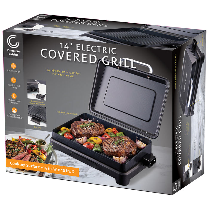 Complete Cuisine 14" Electric Covered Grill