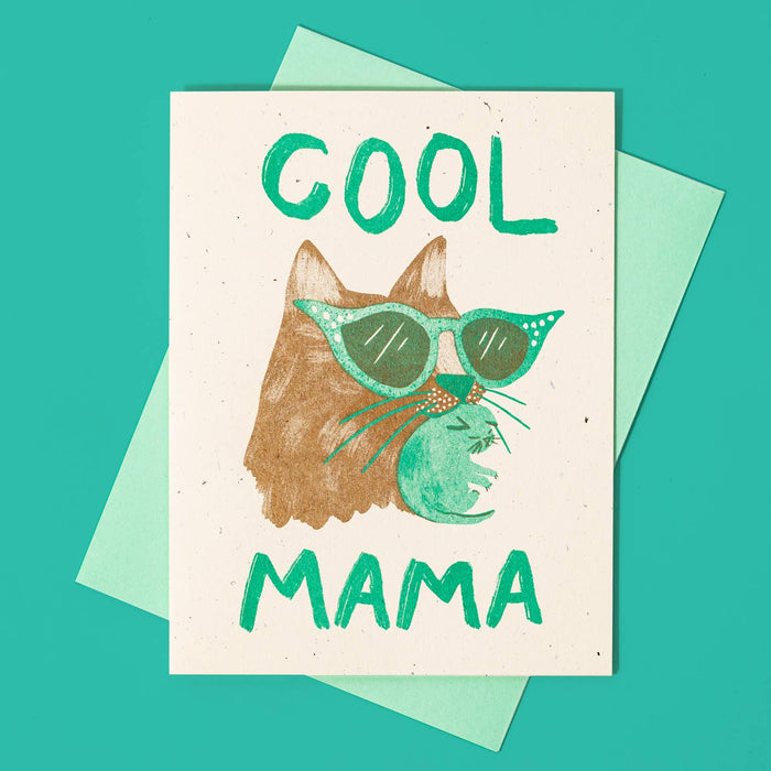 Cool Mama Greeting Card