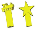 CS Pencil Topper-Star/Train