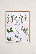 Deepest Sympathy Tulips Greeting Card