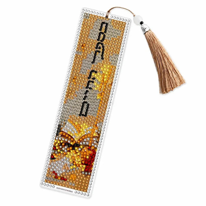 Diamond Art Rosh Hashana Bookmark | Shimmering Holiday Prayer Gift