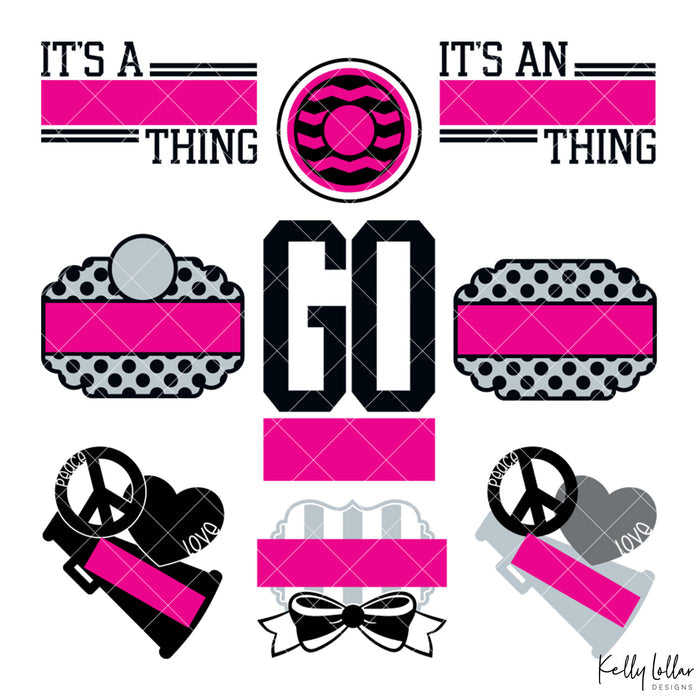 DIY School Spirit Mini-Bundle | SVG DXF EPS PNG Cut Files
