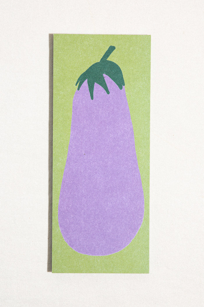 Eggplant Memo Pad