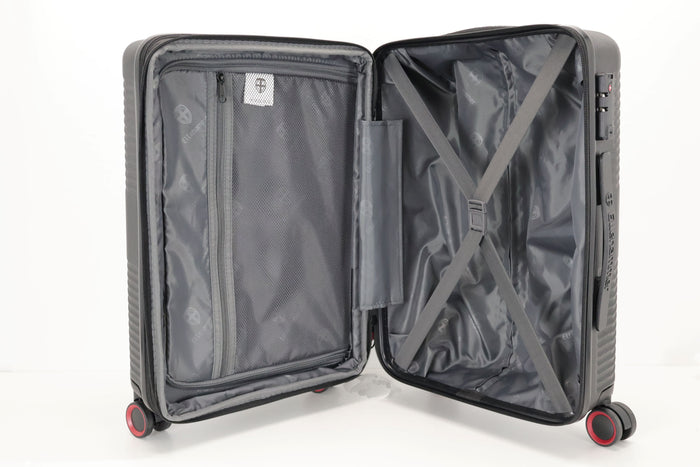 Ellehammer 20inch Hardcase Luggage, Carry on for Airplane, Travel Luggage. tsa Lock, Adult