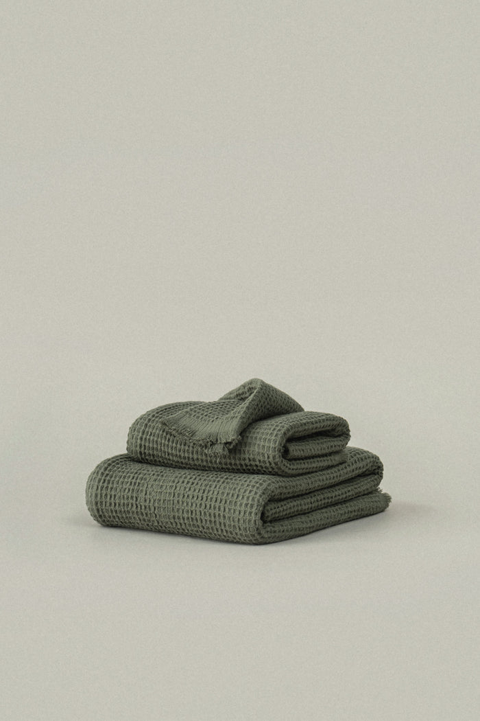 Everyday Waffle Towel / Olive