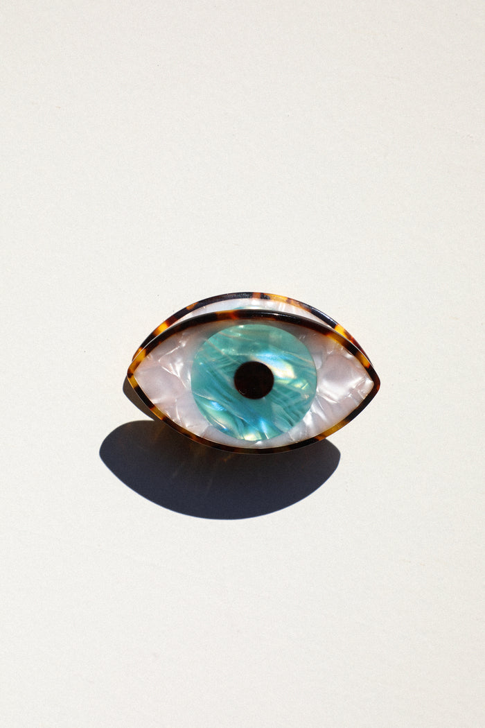 Evil Eye Claw Clip