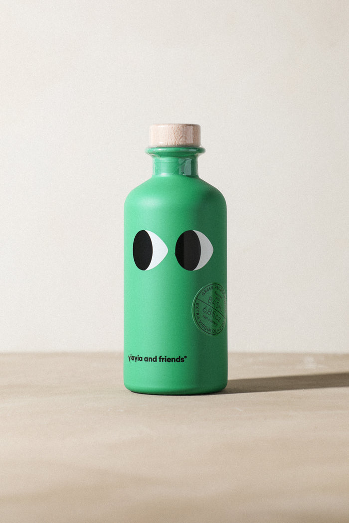 Extra Virgin Olive Oil with Basil
