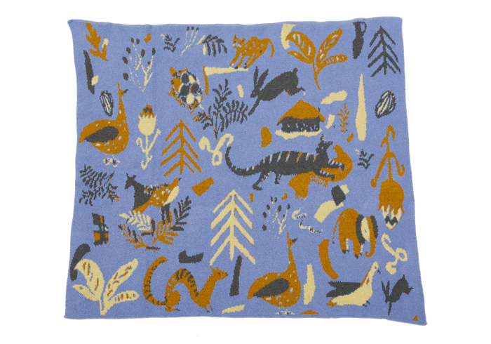 Field Fellows Lavender / Baby Blanket