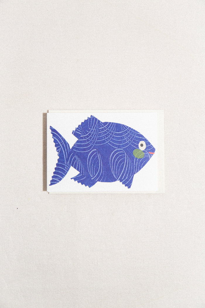 Fish Concertina Greeting Card