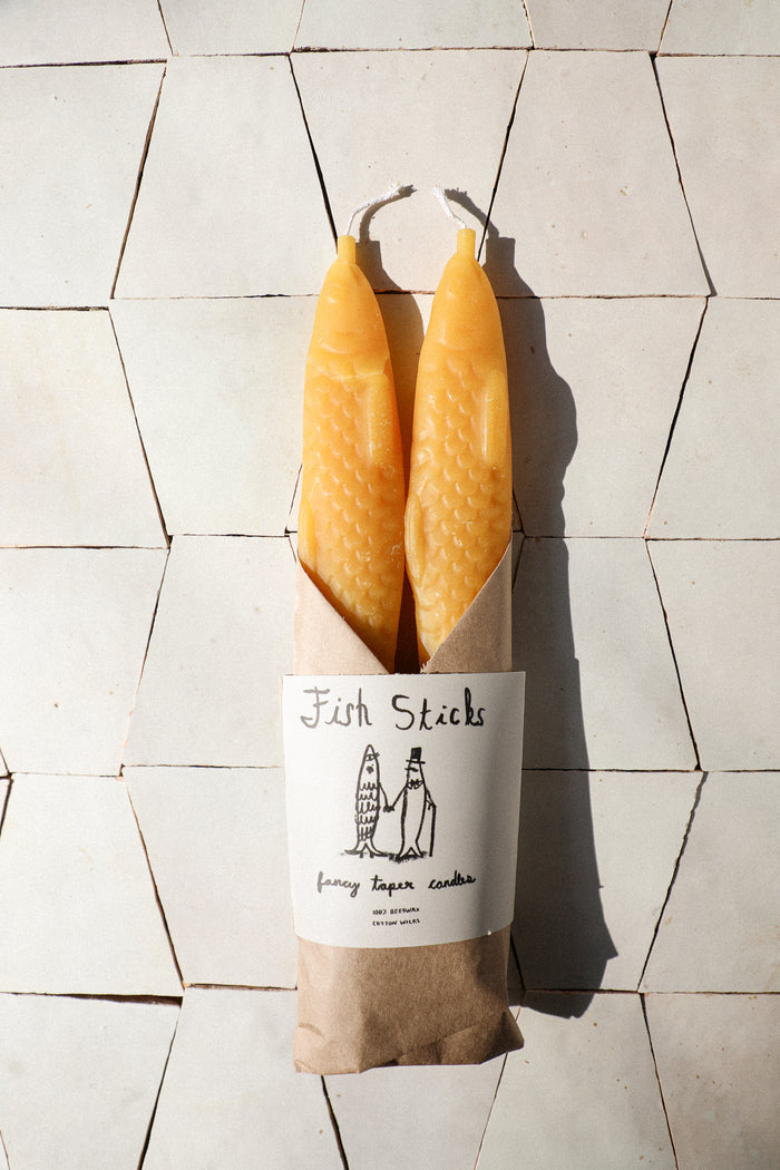Fish Sticks Taper Candles