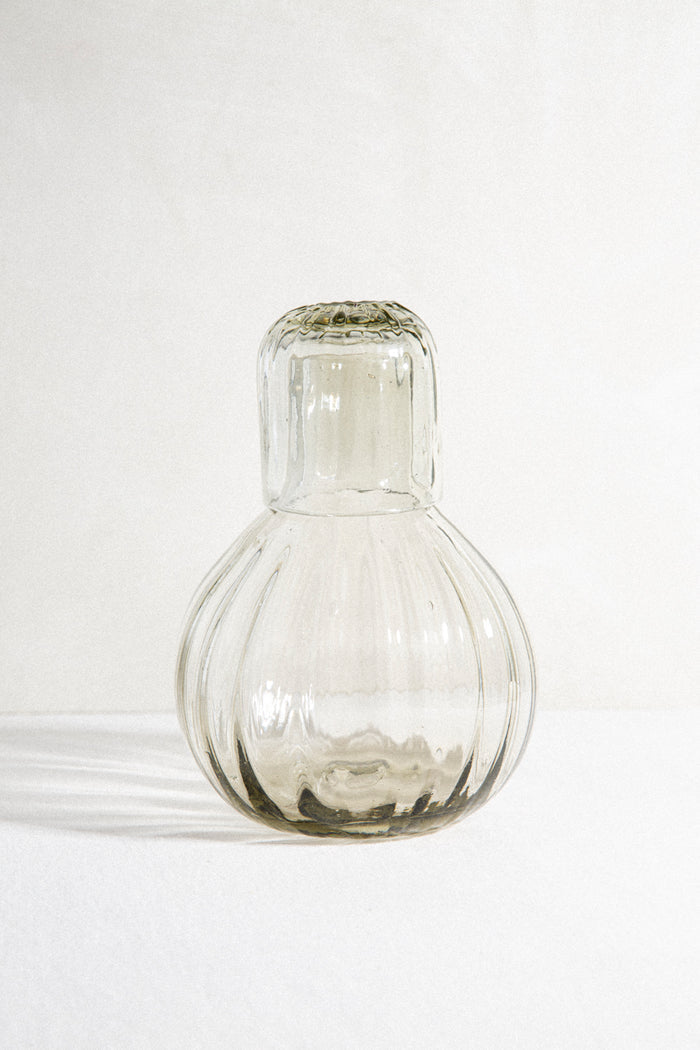Fluted Short Carafe Set