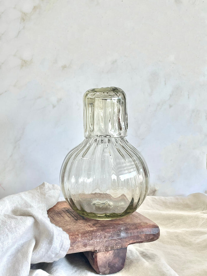 Fluted Short Carafe Set