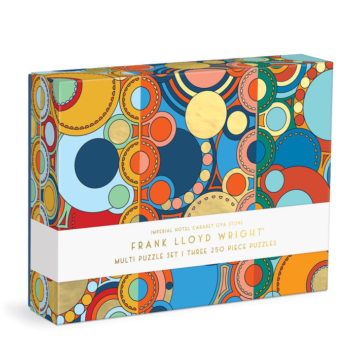 Frank Lloyd Wright Imperial Hotel Multi Puzzle Set Galison