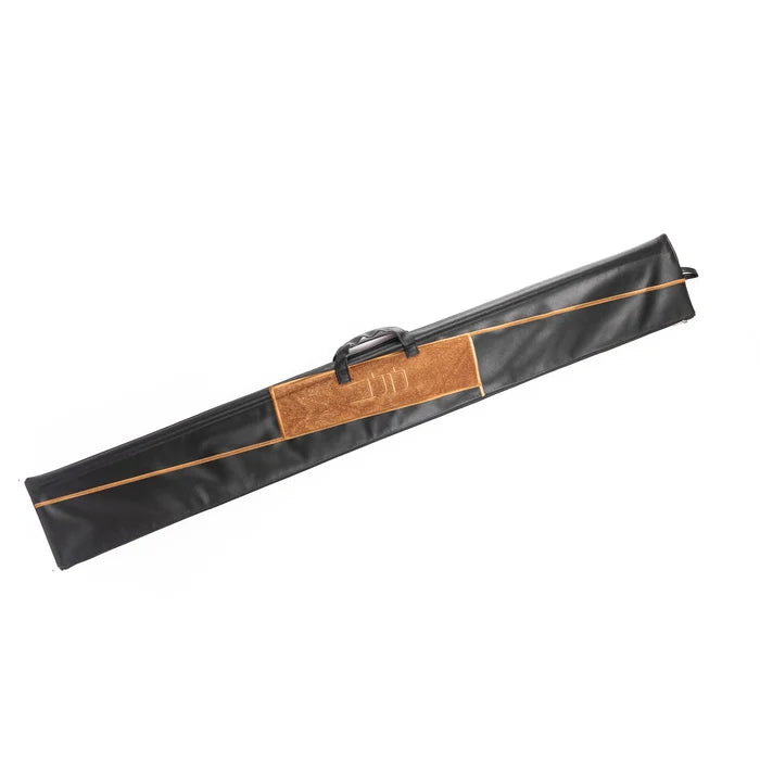 Black Geometric Fur Leather Lulav Case | Yom Tov Judaica