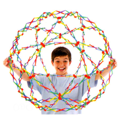 Giant Hoberman Sphere - Rainbow