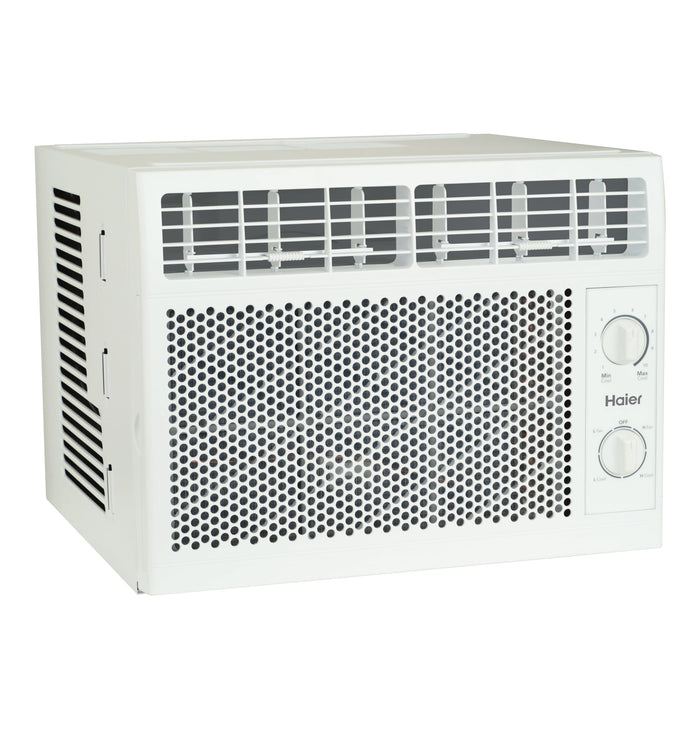 Haier 5,000 BTU, 115V Mechanical Window Air Conditioner for Small Rooms up to 150 sq ft. (Refurbished)