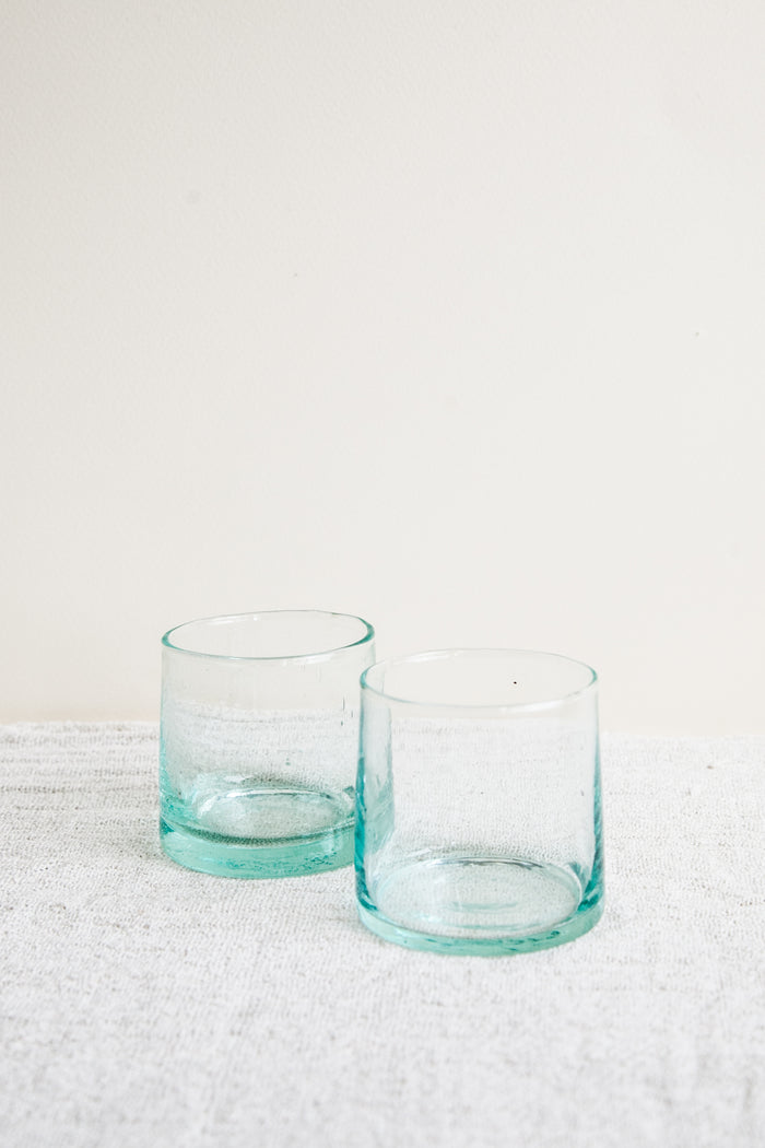 Handblown Moroccan Wine Glass