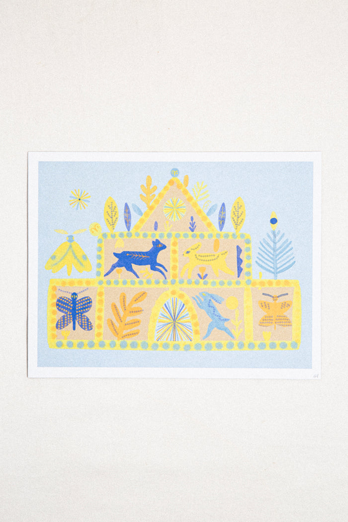 Happy House / Art Print