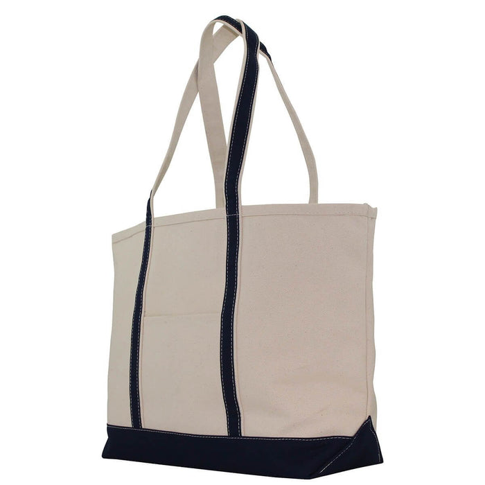 Side View Heavy 24 oz Large Boat Tote